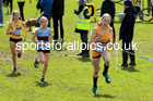 Girls Under-13s 2022 CAU Inter Counties Cross Country, Prestwold Hall, Loughborough.  Photo: David T. Hewitson/Sports for All Pics